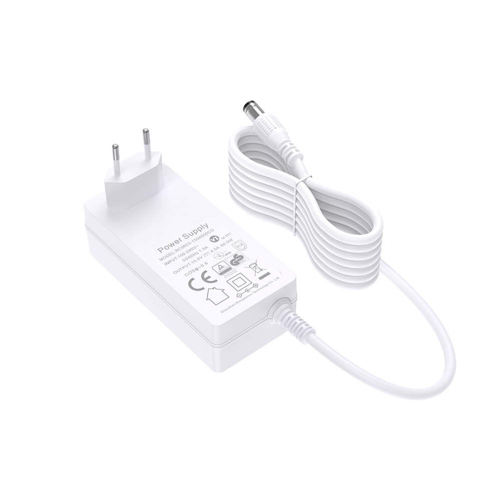 65W 24V 2.5A US Plug Wall Mount Power Adapters